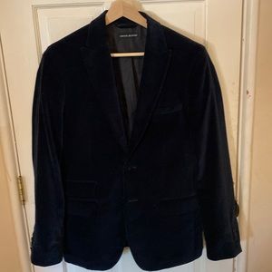 Blue Velvet Blazer DKNY